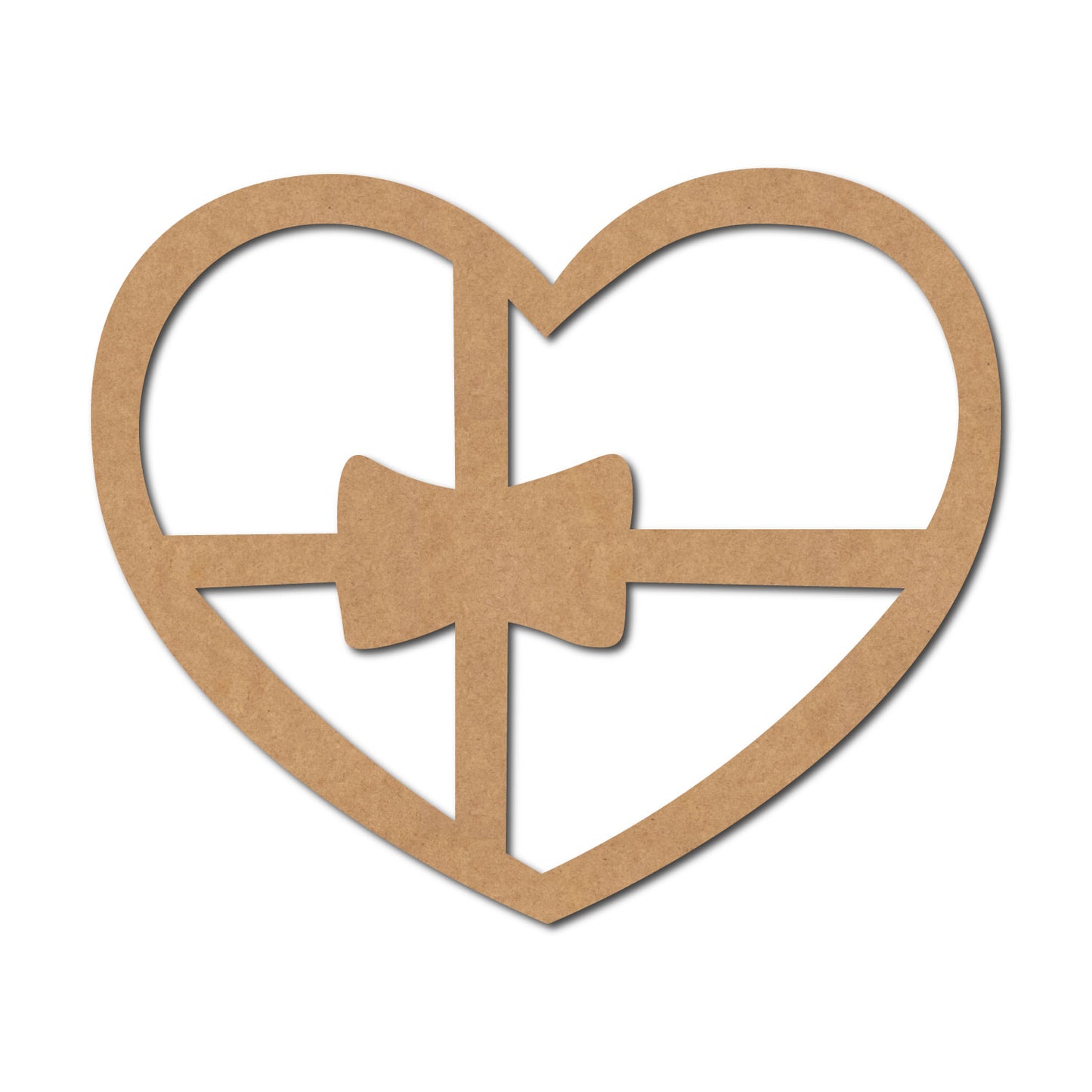 Heart Cutout MDF Design 8
