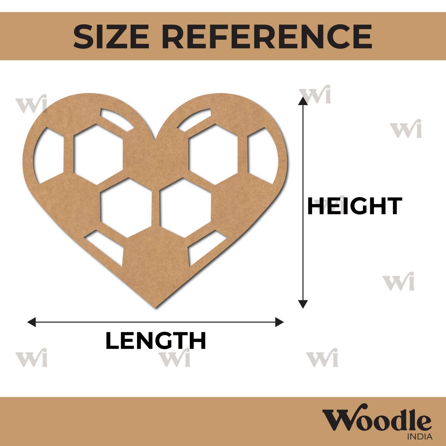 Heart Cutout MDF Design 10