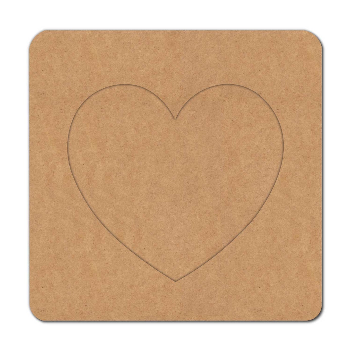 Heart Frame MDF Design 1