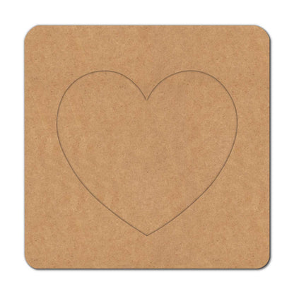 Heart Frame MDF Design 1