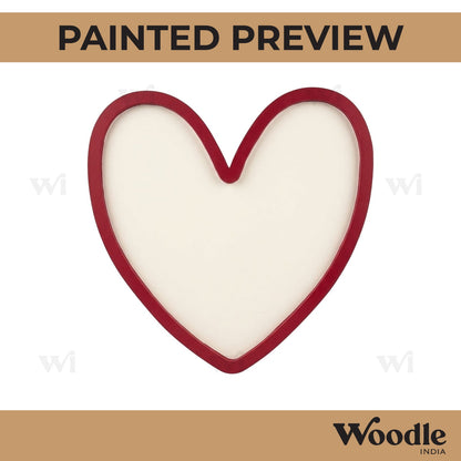 Heart Frame MDF Design 5