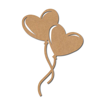 Hearts Cutout MDF Design 2