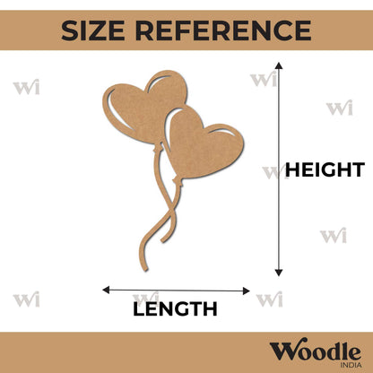 Hearts Cutout MDF Design 2