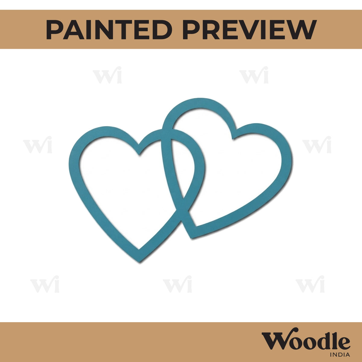 Hearts Cutout MDF Design 5