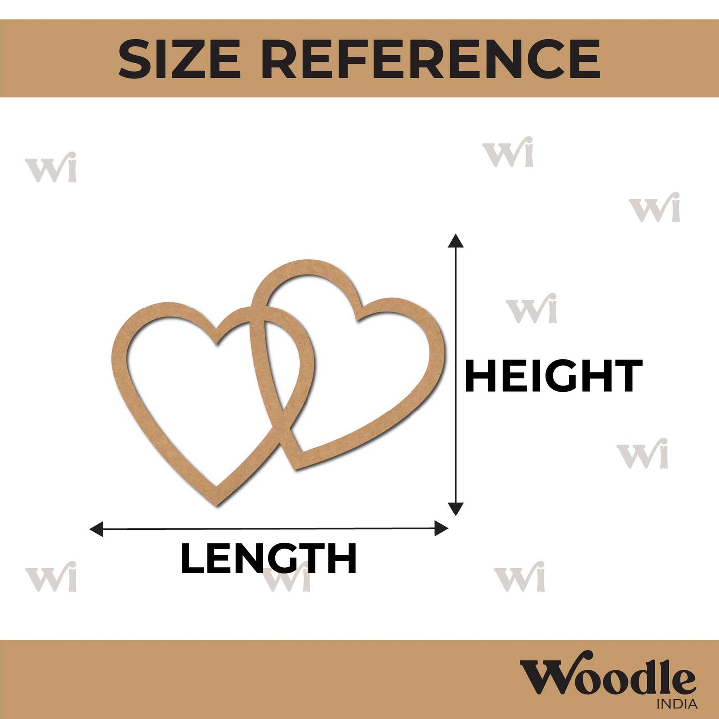 Hearts Cutout MDF Design 5