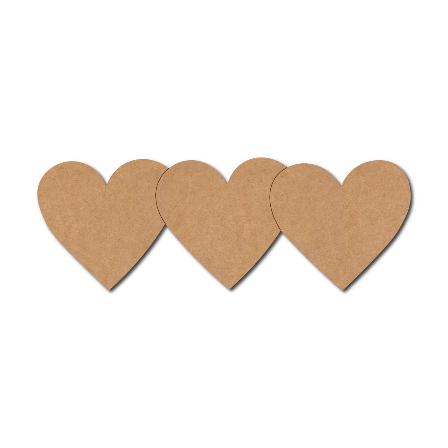 Hearts Pre Marked MDF Design 1