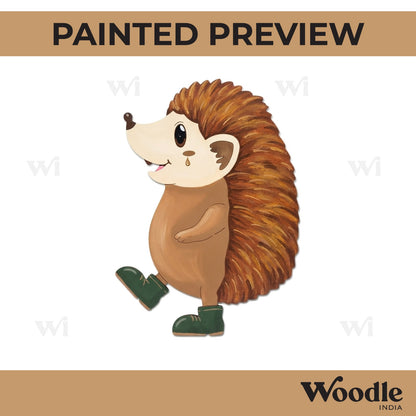Hedgehog Pre Marked MDF Design 1