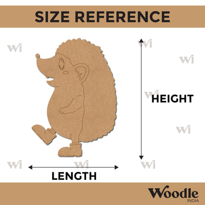 Hedgehog Pre Marked MDF Design 1