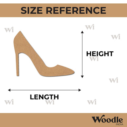 Heels Cutout MDF Design 1