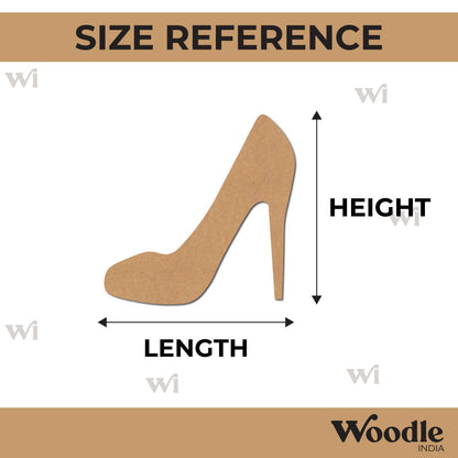Heels Cutout MDF Design 2