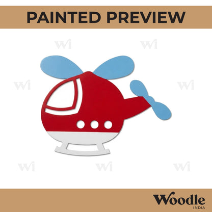 Helicopter Cutout MDF Design 2