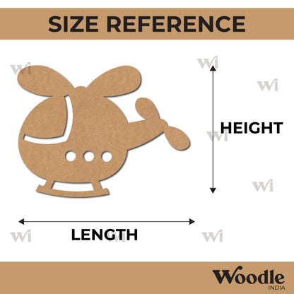 Helicopter Cutout MDF Design 2
