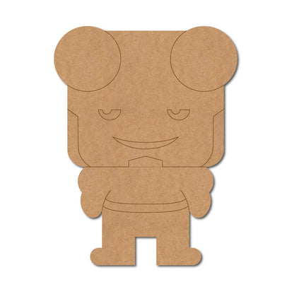 Hellboy Cartoon Pre Marked MDF Design 1