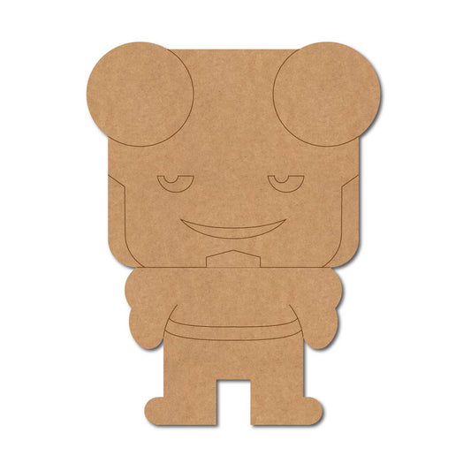 Hellboy Cartoon Pre Marked MDF Design 1