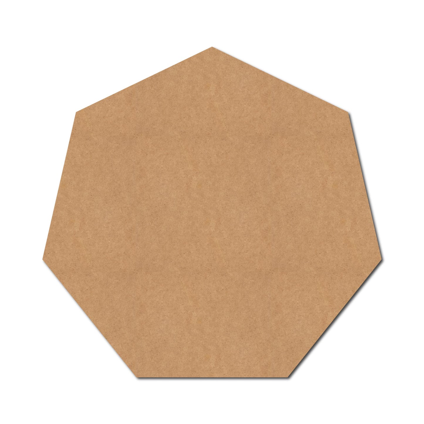 Heptagon Cutout MDF Design 1