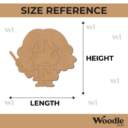 Hermione Harry Potter Girl Pre Marked MDF Design 1