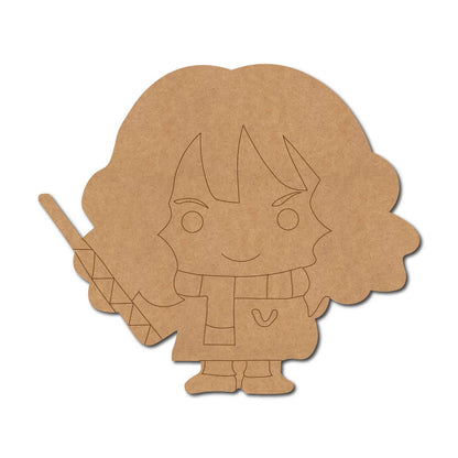 Hermione Harry Potter Girl Pre Marked MDF Design 1