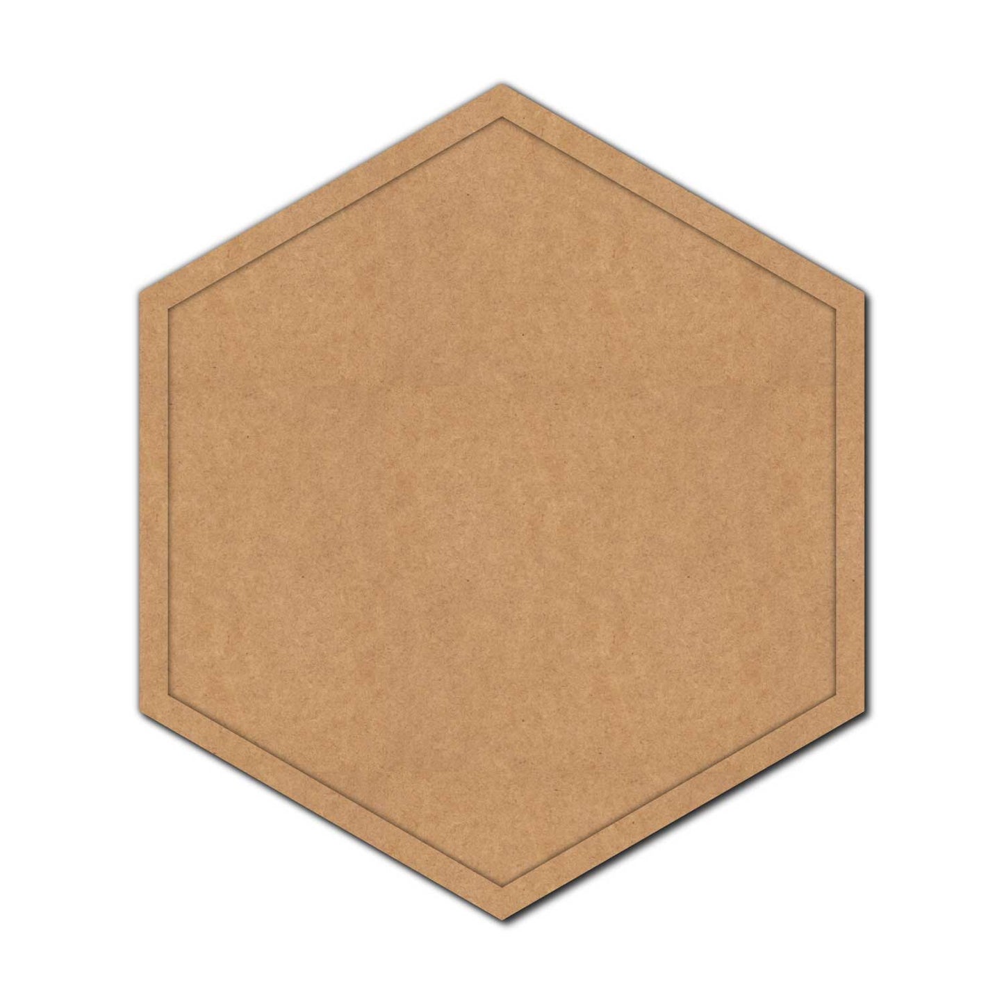 Hexagon Frame MDF Design 2