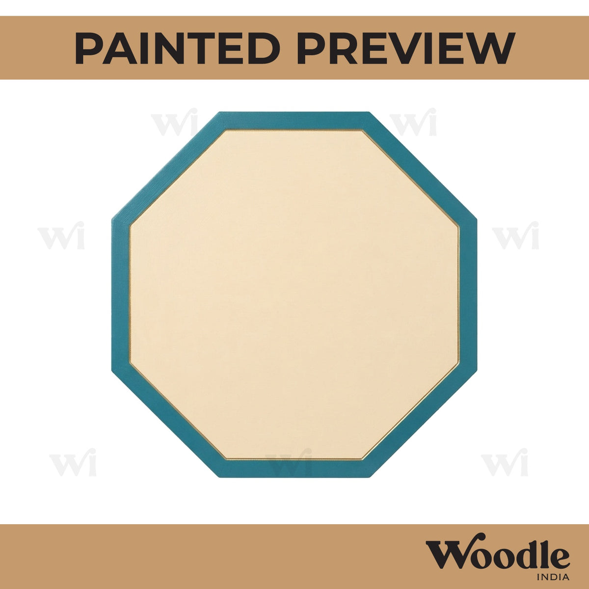 Hexagon Pre Marked MDF Design 1