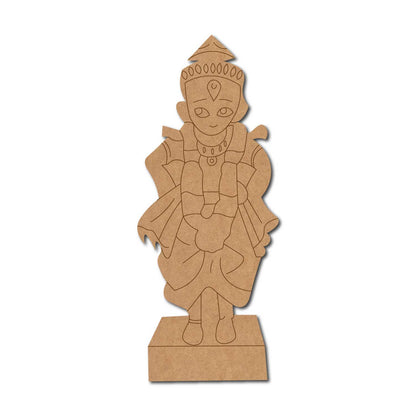 Hindu God Panduranga Vittala Pre Marked MDF Design 3