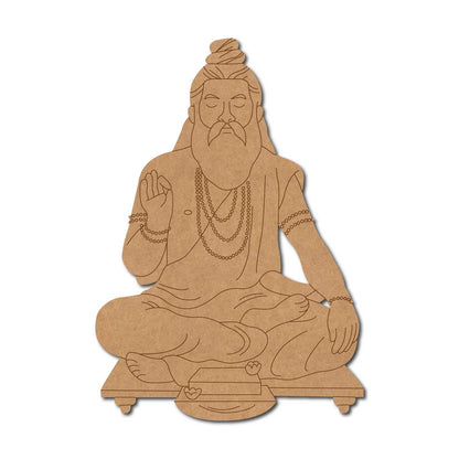 Hindu Saint Ved Vyasa Pre Marked MDF Design 2