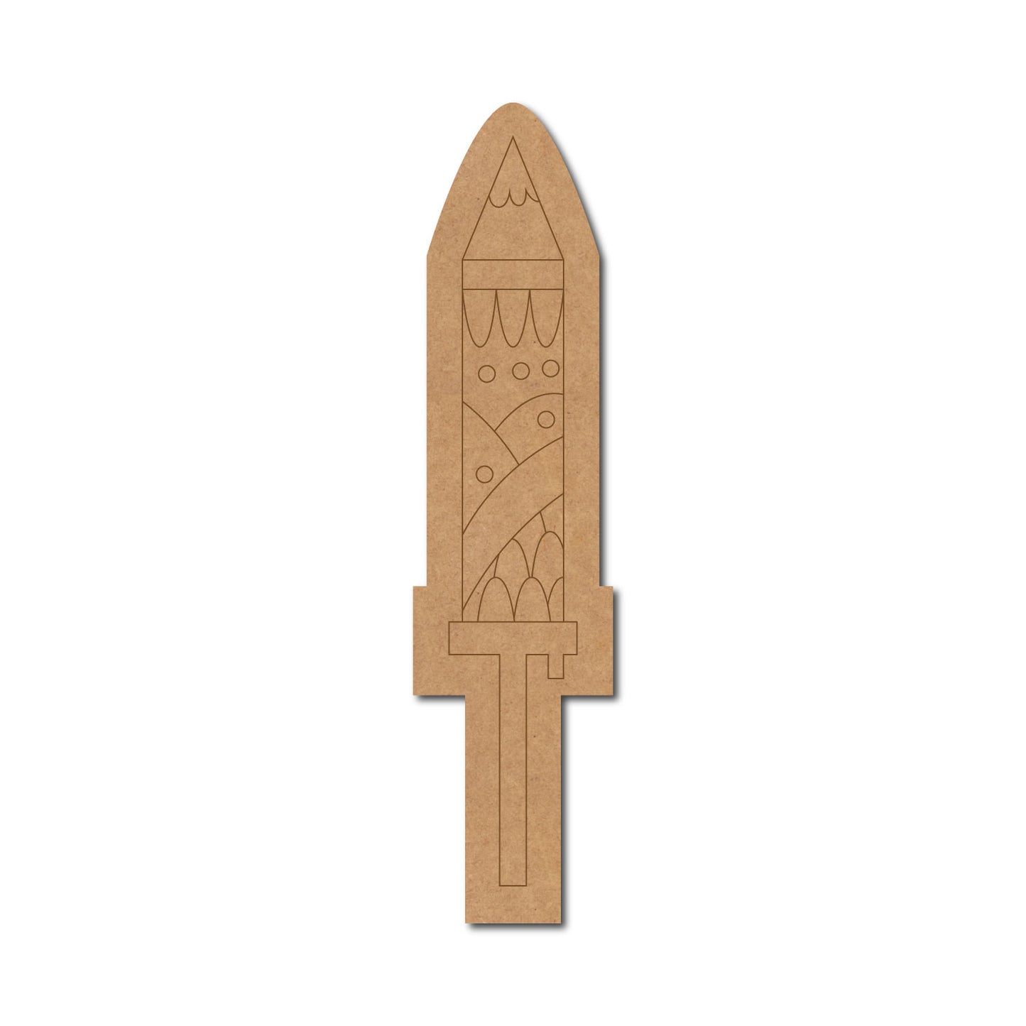 Holi Pichkari Pre Marked MDF Design 1