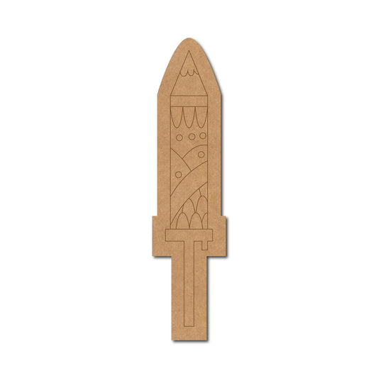 Holi Pichkari Pre Marked MDF Design 1