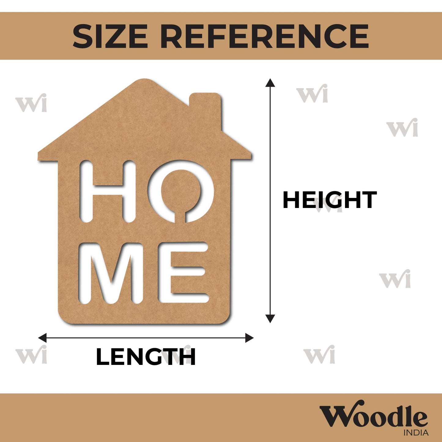 Home Cutout MDF Design 1