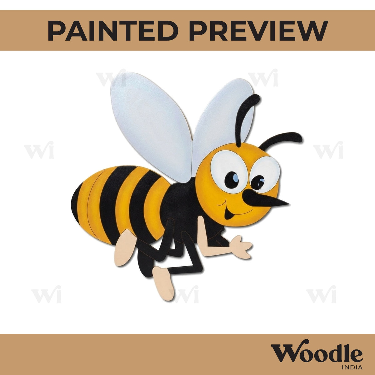 Honey Bee Pre Marked MDF Design 3