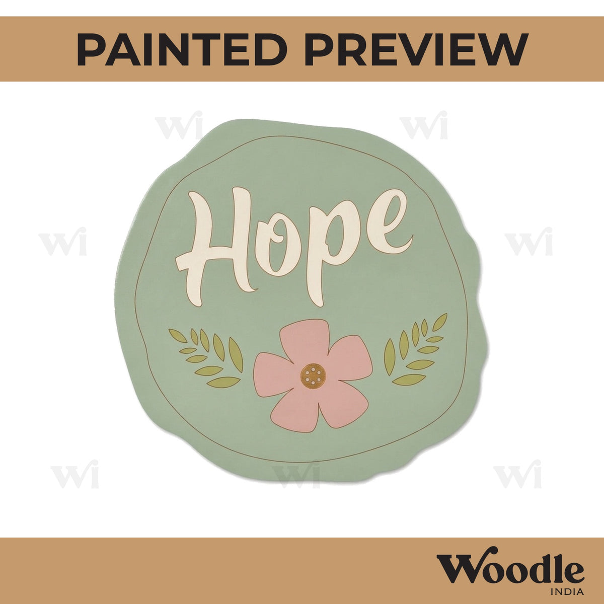 Hope Pre Marked Base MDF Design 1
