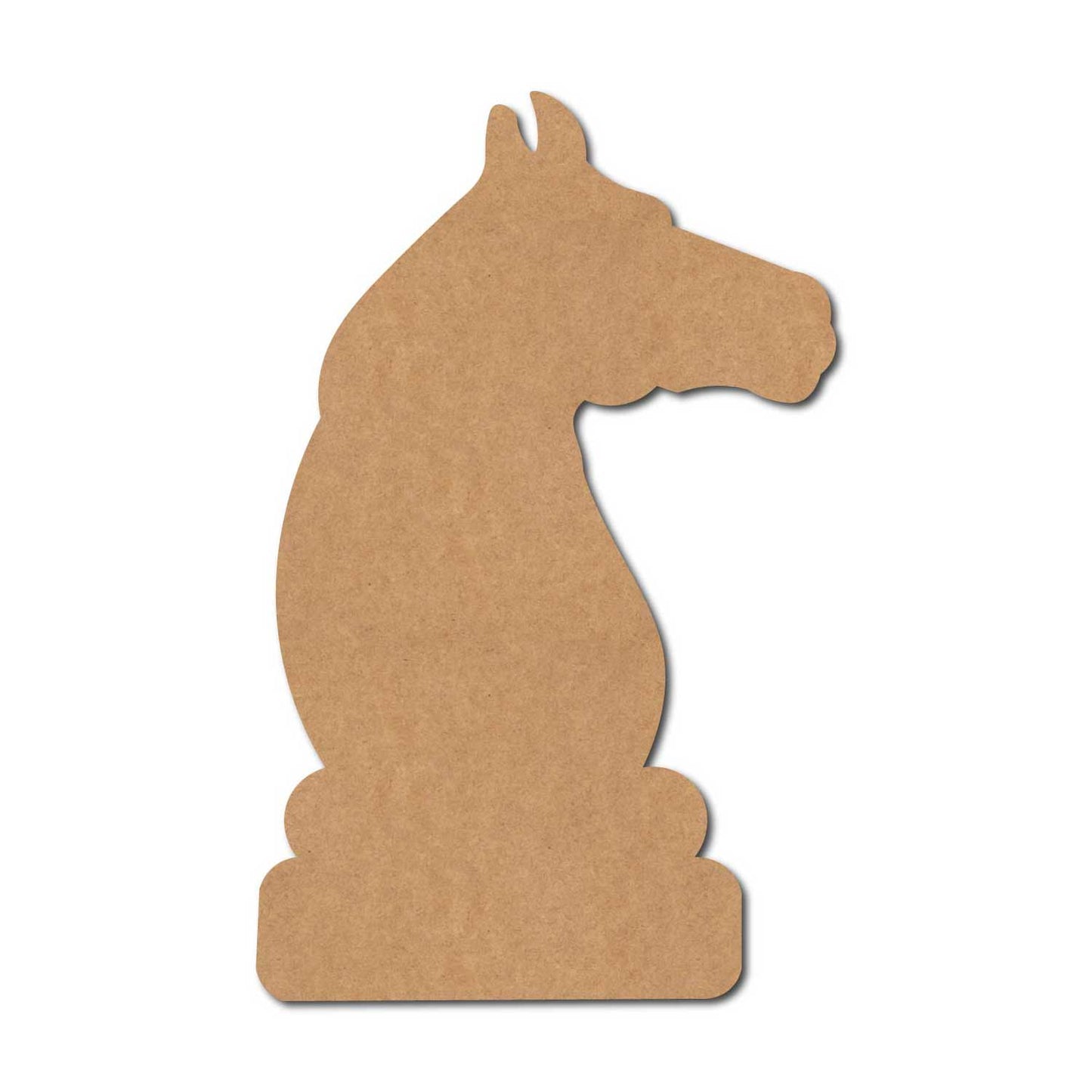 Horse Chess Cutout MDF Design 1