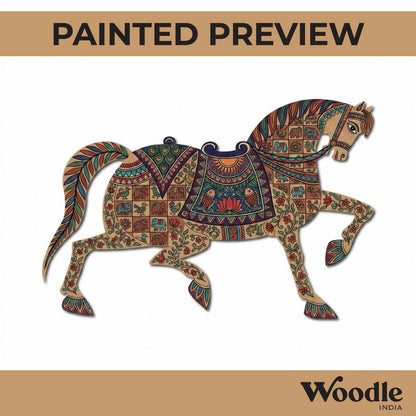 Horse Pre Marked MDF Design 1