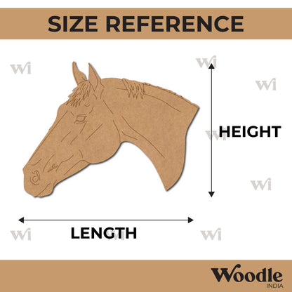 Horse Pre Marked MDF Design 2
