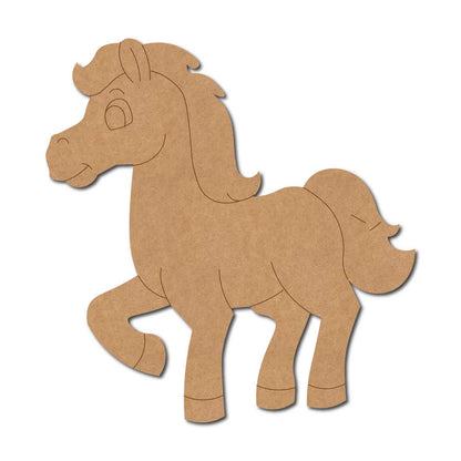 Horse Pre Marked MDF Design 3
