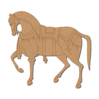 Horse Pre Marked MDF Design 4
