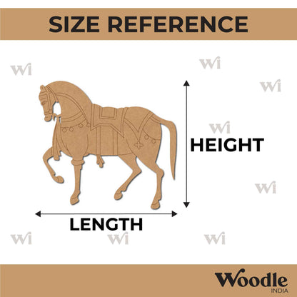 Horse Pre Marked MDF Design 4