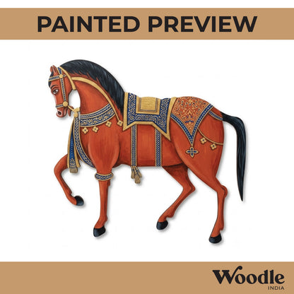 Horse Pre Marked MDF Design 4
