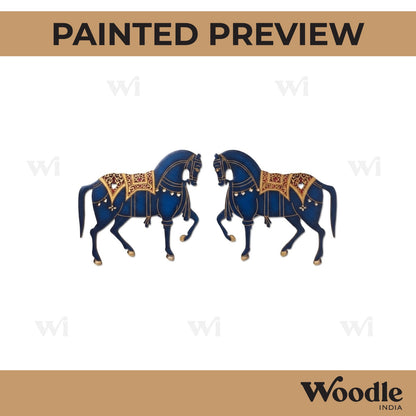 Horse Set Pre Marked MDF Design 1