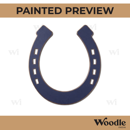 Horse Shoe Ring Cutout MDF Design 1