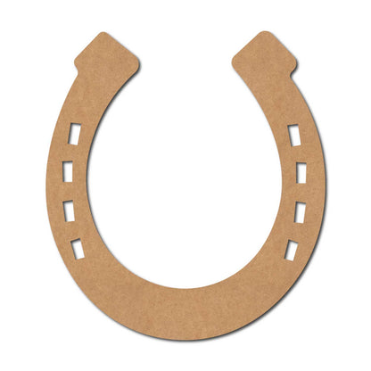 Horse Shoe Ring Cutout MDF Design 1