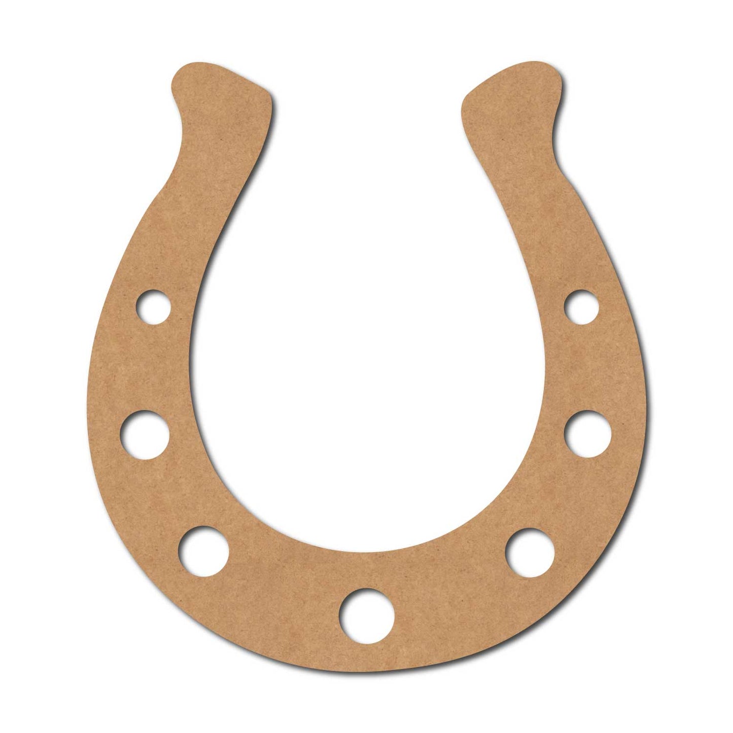 Horse Shoe Ring Cutout MDF Design 2