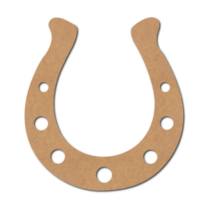 Horse Shoe Ring Cutout MDF Design 2