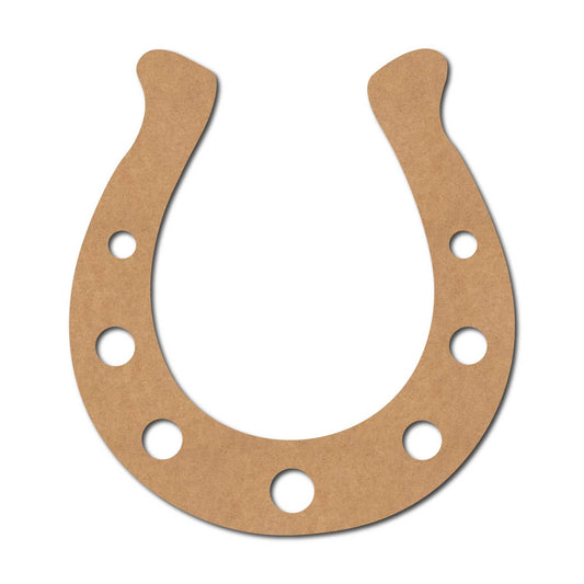 Horse Shoe Ring Cutout MDF Design 2