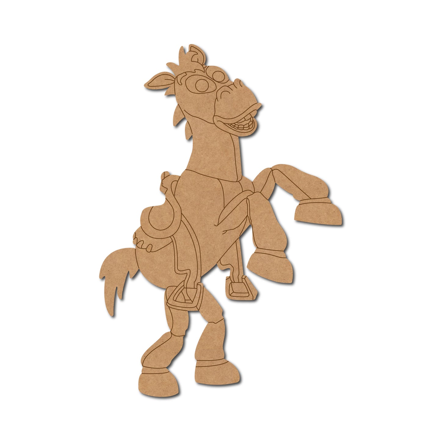 Horse Toy Story Pre Marked MDF Design 1