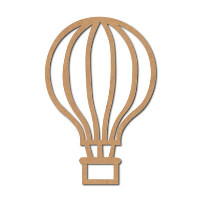 Hot Air Balloon Cutout MDF Design 2
