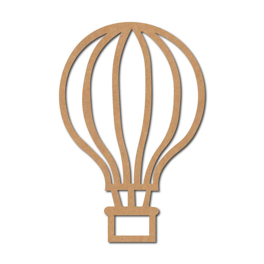 Hot Air Balloon Cutout MDF Design 2