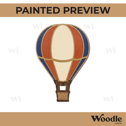 Hot Air Balloon Pre Marked MDF Design 1
