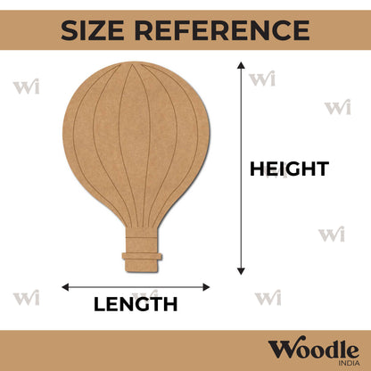 Hot Air Balloon Pre Marked MDF Design 4