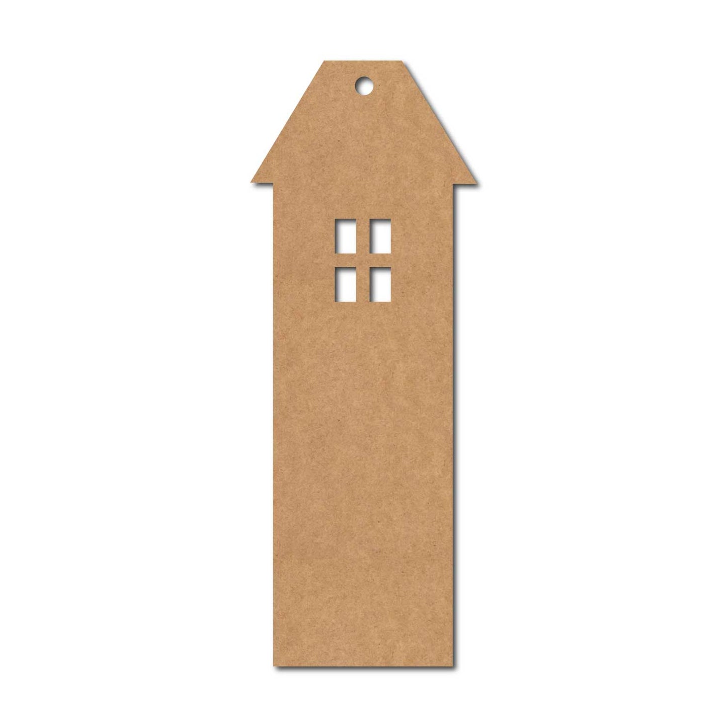 House Bookmark MDF Design 1