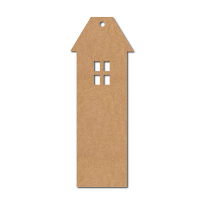 House Bookmark MDF Design 1